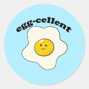 Egg-cellent Eggy Sticker