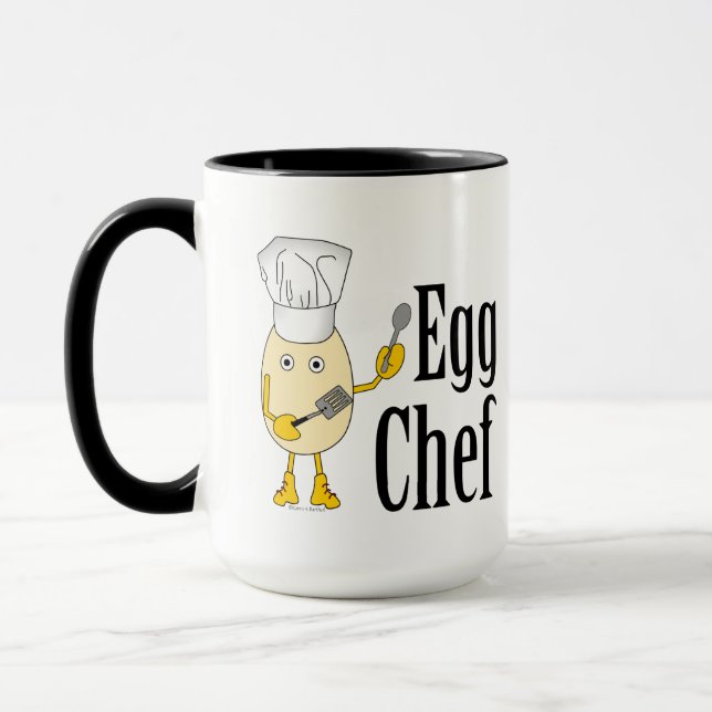 Egg Chef  Mug (Left)