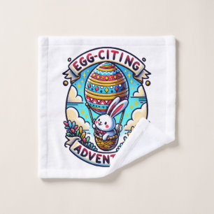 Egg-Citing Adventure Wash Cloth