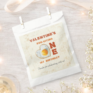 Egg-Citing Baby BBQ First Birthday Favour Bags