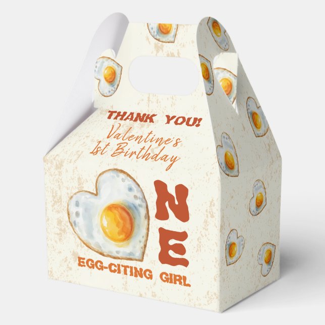 EGG-CITING BBQ BABY BIRTHDAY FAVOUR BOX (Front)