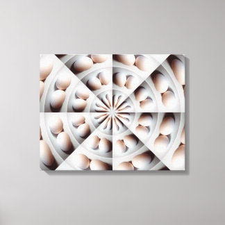 Egg Collection Wrapped Canvas