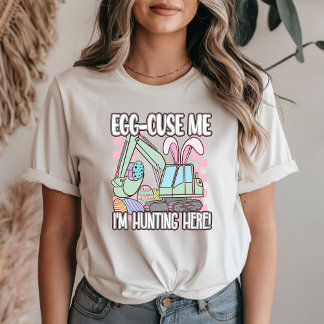 Egg-cuse Me Funny Easter T-Shirt