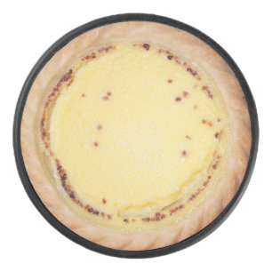 Egg Custard Tart Hockey Puck
