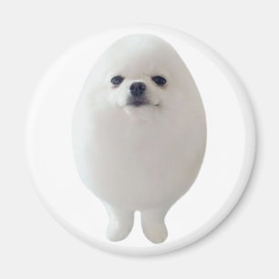 Egg Dog Magnet