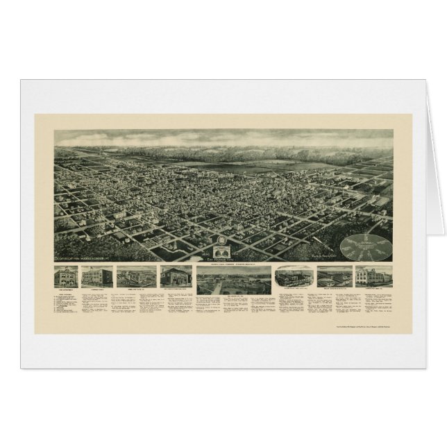 Egg Harbour City, NJ Panoramic Map - 1924 (Front Horizontal)