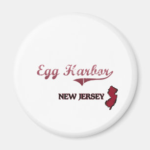 Egg Harbour New Jersey City Classic Magnet