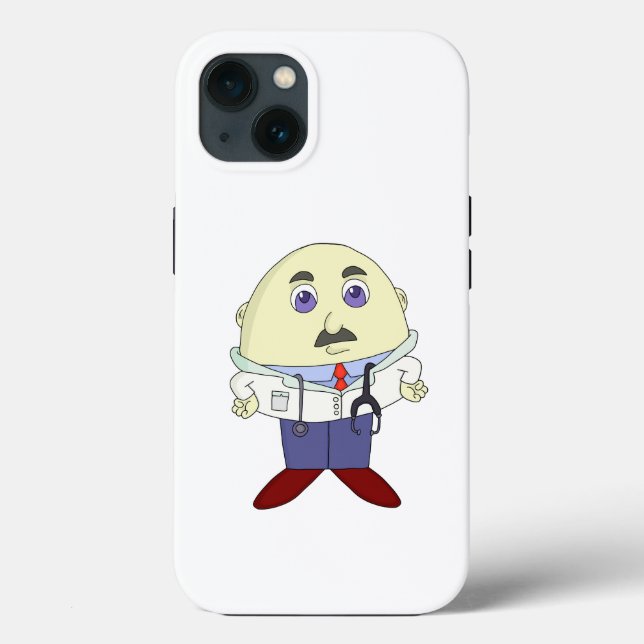 Egg Head Doctor Case-Mate iPhone Case (Back)