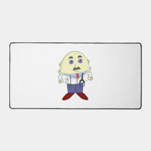 Egg Head Doctor Desk Mat