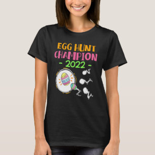 Egg hunt champion 2022 Easter Pregnancy Announceme T-Shirt
