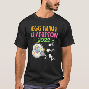 Egg hunt champion 2022 Easter Pregnancy Announceme T-Shirt