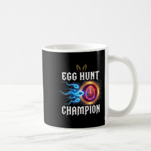 Egg hunt champion funny dad easter pregnancy coffee mug