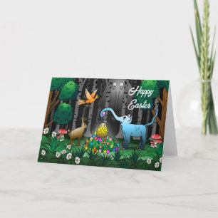 Egg Hunt Easter Card