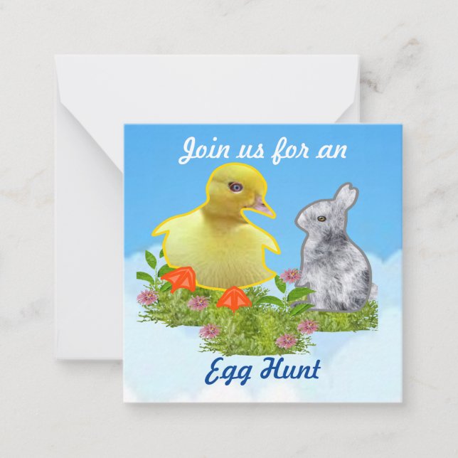 Egg Hunt Invitation (Front)