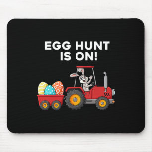 Egg Hunt Is On Easter Day Bunny Boys Girls Kids  Mouse Mat