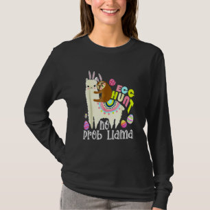 Egg Hunt No Prob Llama Bunny Sloth Riding Llama Ea T-Shirt