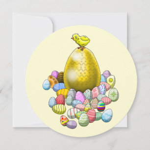 Egg Hunt & Picnic Easter Invitation
