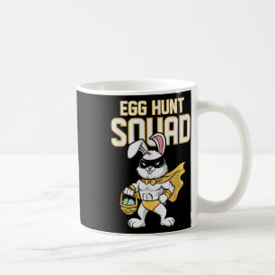 Egg Hunt Squad Bunny Family Matching Easter Party Coffee Mug
