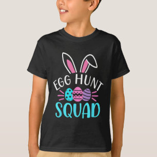 Egg Hunt Squad Shirt Hunting Season Funny Easter D