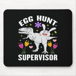 Egg Hunt Supervisor And Egg Hunting Squad Moms Eas Mouse Mat