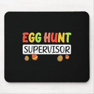 Egg Hunt Supervisor Matching Easter Rabbit Ears Eg Mouse Mat