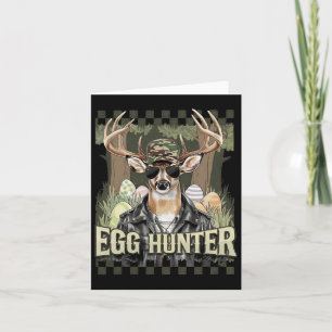 Egg Hunter Deer Buck Byckward Cap Deer Hunting Eas Card
