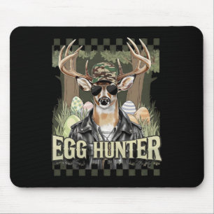 Egg Hunter Deer Buck Byckward Cap Deer Hunting Eas Mouse Mat
