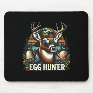 Egg Hunter Deer Buck Byckward Cap Deer Hunting Eas Mouse Mat
