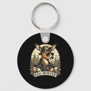 Egg Hunter Deer Buck Ckward Cap Deer Hunting Easte Key Ring