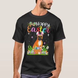 Egg Hunting Bunny French Bulldog Happy Easter T-Shirt