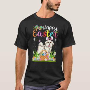 Egg Hunting Bunny Great Pyrenees Dog Happy Easter T-Shirt