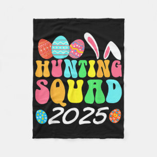 Egg Hunting Squad 2025 Easter Egg Hunt Family Matc Fleece Blanket