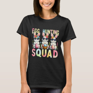 Egg Hunting Squad Easter Day Bunny Egg Hunt Happy T-Shirt