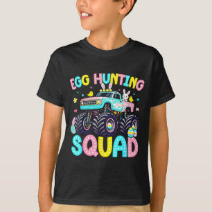 Egg hunting squad for kids toddler boys girls T-Shirt
