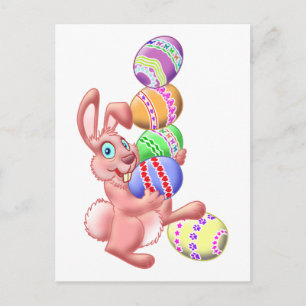 EGG JOGGLER POSTCARD