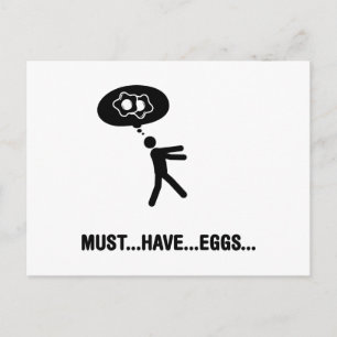Egg Lover Postcard