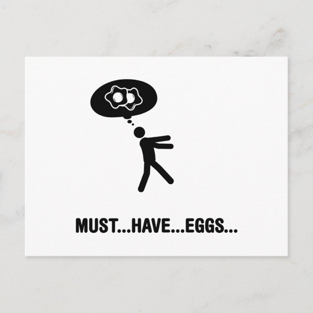 Egg Lover Postcard (Front)