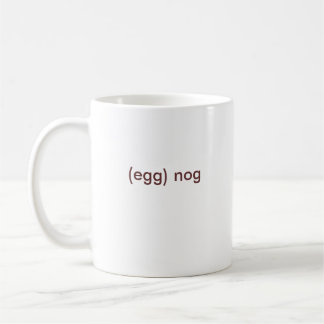 (egg) nog coffee mug