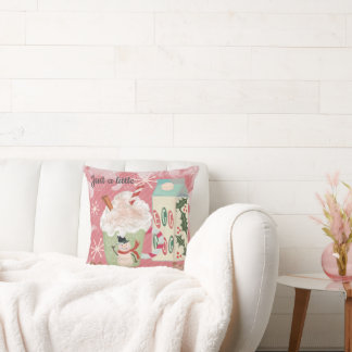 Egg Nog Holiday Cushion