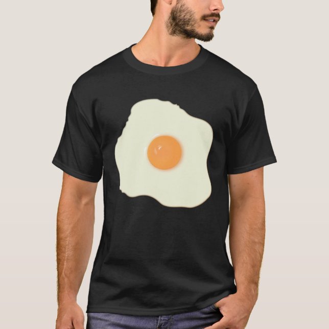 Egg Omelette Costume  Halloween T-Shirt (Front)