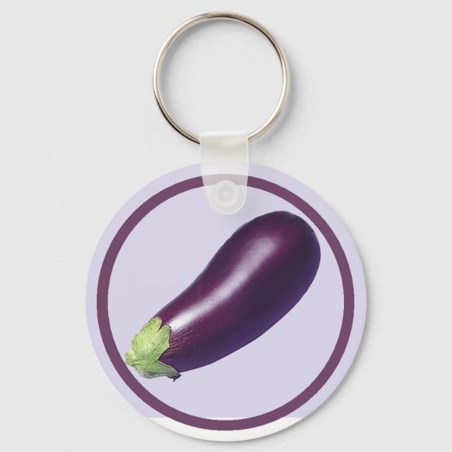 Egg Plant Key Ring (Front)