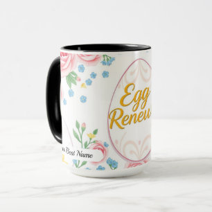 Egg Renewal Pattern Mug