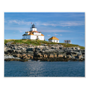 Egg Rock Lighthouse, Bar Harbour Maine Photo Print