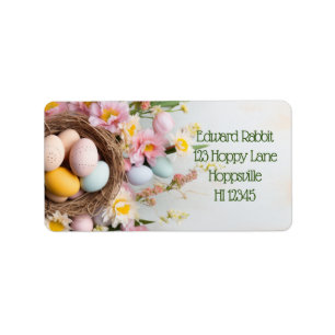 Egg-static Mail: Spruce Up Your Easter Deliveries  Label