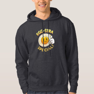 🥚 Egg-stra Special – Funny Cute Egg Pun Hoodie