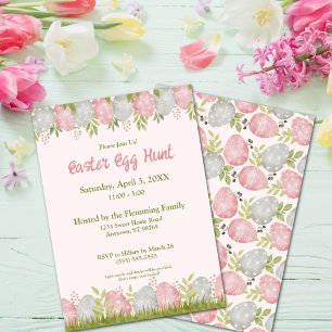 Egg-stra Sweet Customisable Easter Egg Hunt Invitation