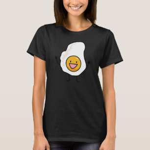 Egg Sunny-Side Up Happy Eggs Breakfast T-Shirt