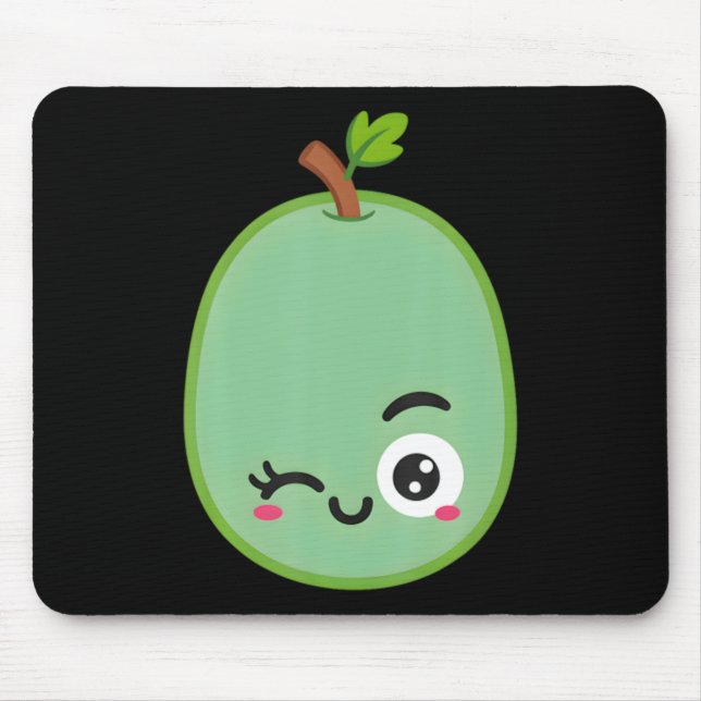 Egg Teacher Halloween The Sour Grape Mouse Mat (Front)