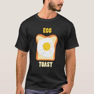 Egg Toast Breakfast Costume Cute Easy Food Hallowe T-Shirt