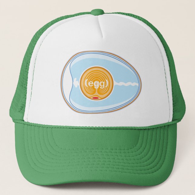 egg trucker hat (Front)